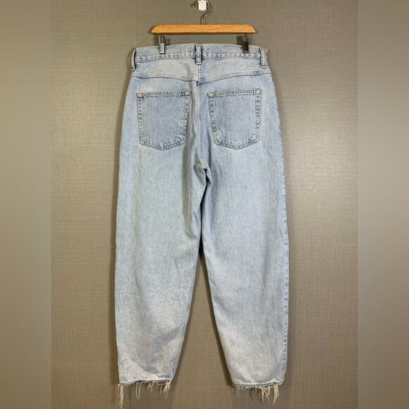 Agolde Revolve High Rise Tapered Baggy Jeans - Picture 4 of 14